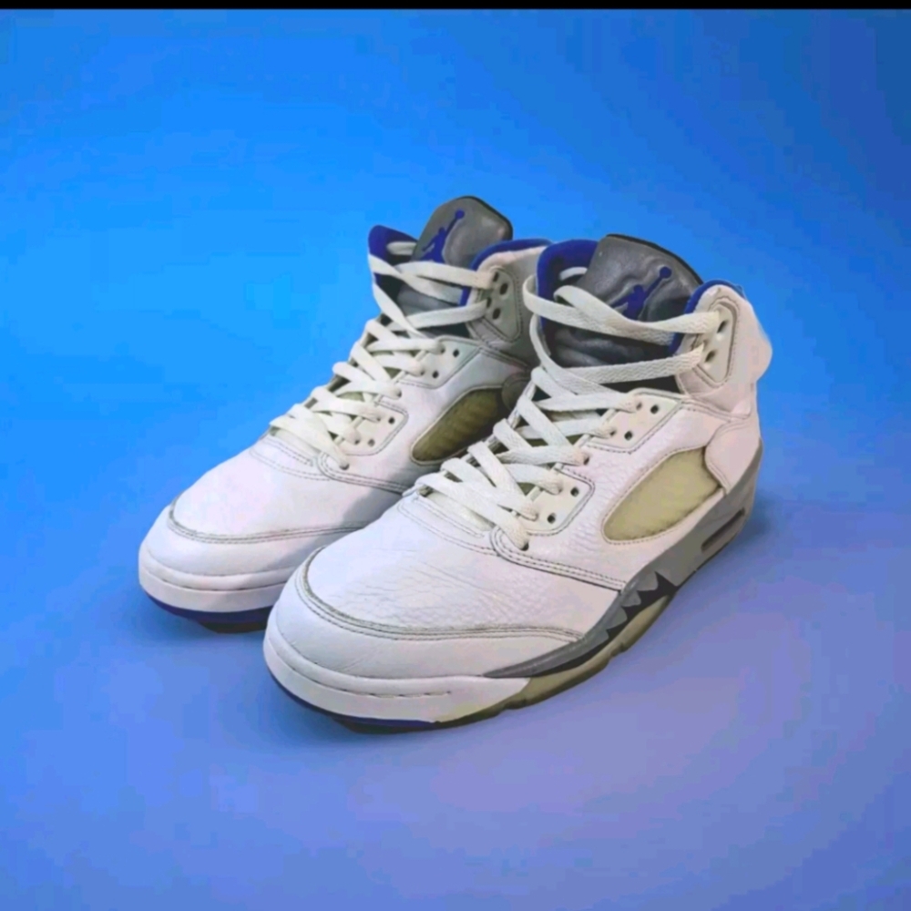 Air Jordan 5 Retro White Stealth Sz 10 Style DD0587-140 2020 Clean Crisp